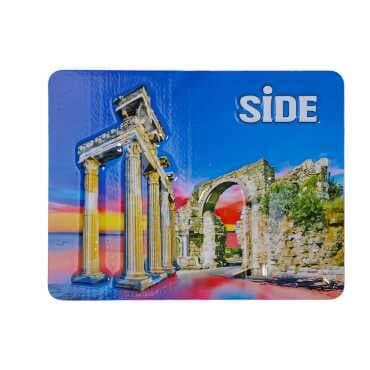 Side Themed Embossed PVC Refrigerator Magnet 70x90 mm - 6
