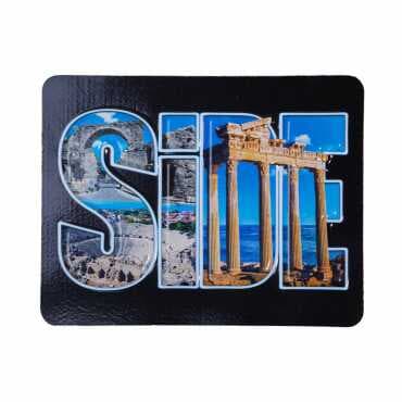 Side Themed Embossed PVC Refrigerator Magnet 70x90 mm - 8
