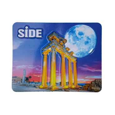 Side Themed Embossed PVC Refrigerator Magnet 70x90 mm - 9