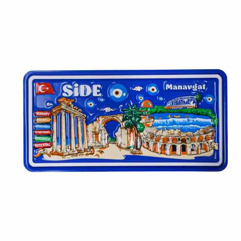 Toptan Side Temalı Kabartmalı Pvc Baskı Magnet - 5