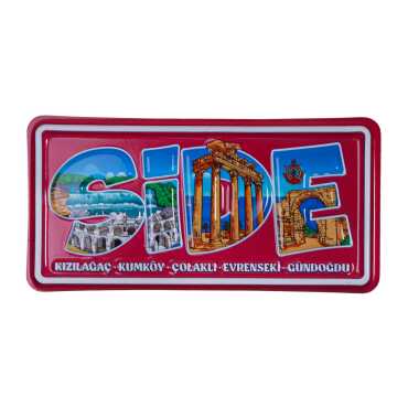 Toptan Side Temalı Kabartmalı Pvc Baskı Magnet - 7