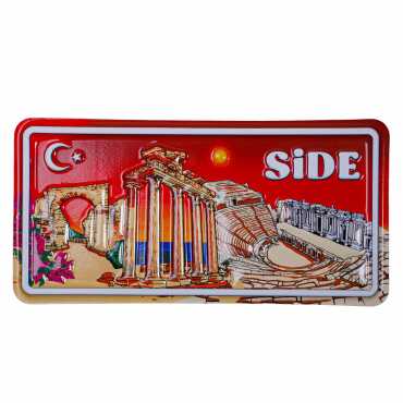 Toptan Side Temalı Kabartmalı Pvc Baskı Magnet - 9