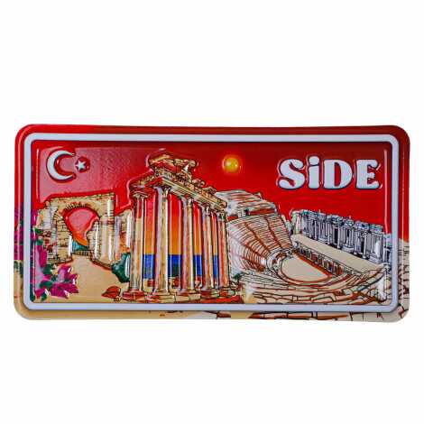 Toptan Side Temalı Kabartmalı Pvc Baskı Magnet - 9