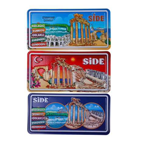 Toptan Side Temalı Kabartmalı Pvc Baskı Magnet - 4