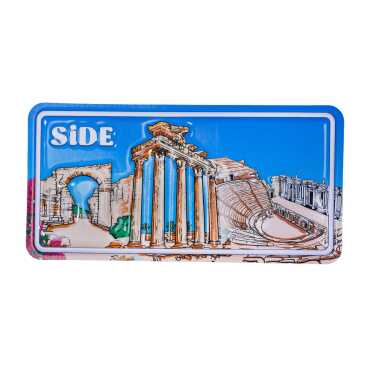 Toptan Side Temalı Kabartmalı Pvc Baskı Magnet - 10