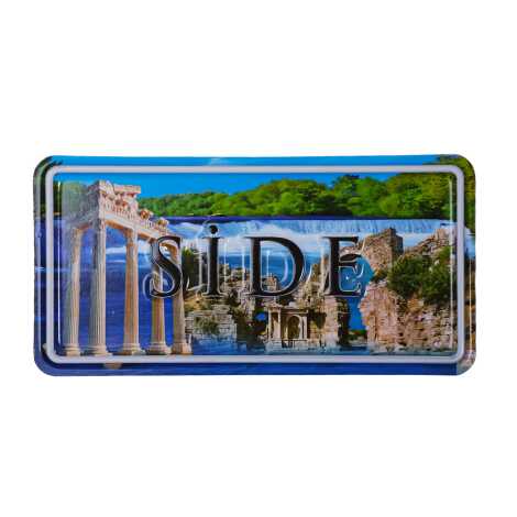 Toptan Side Temalı Kabartmalı Pvc Baskı Magnet - 12