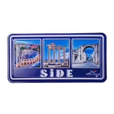 Toptan Side Temalı Kabartmalı Pvc Baskı Magnet - 13