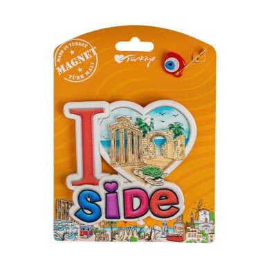 Side Themed Carded UV Polyester Refrigerator Magnet - 5