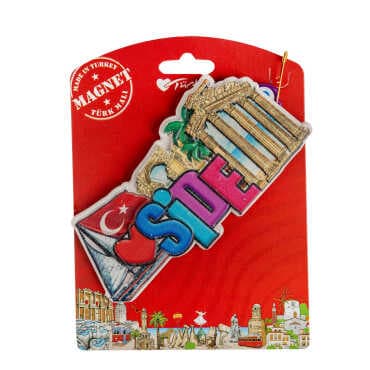 Side Themed Carded UV Polyester Refrigerator Magnet - 7