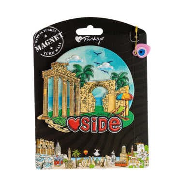 Side Themed Carded UV Polyester Refrigerator Magnet - 9