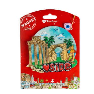 Side Themed Carded UV Polyester Refrigerator Magnet - 11