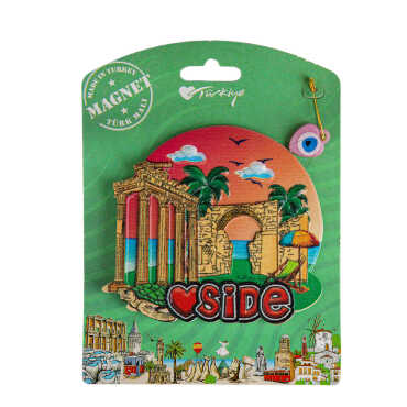 Side Temalı Kartonetli Uv Polyester Magnet - 12