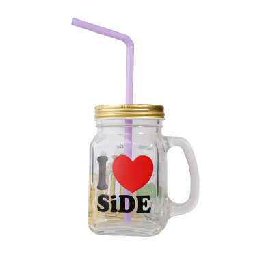 Side Themed Mason Jar 350 ml - Standart - 2