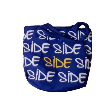 Side Temalı Klasik Plaj Çantası - 5