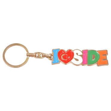 Toptan Side Temalı Metal Kabartma Anahtarlık - 4