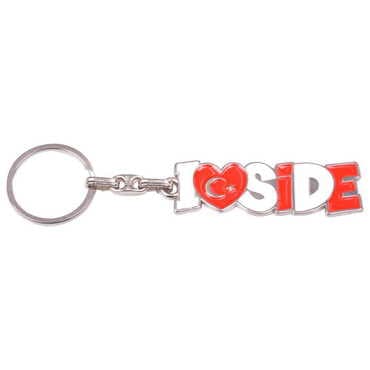 Toptan Side Temalı Metal Kabartma Anahtarlık - 5
