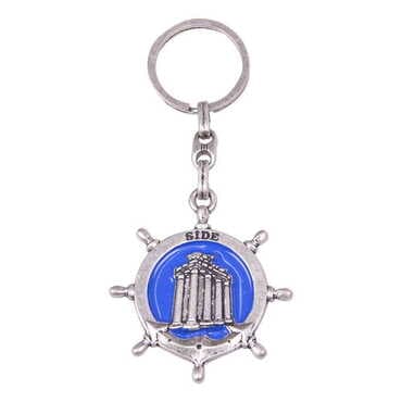 Toptan Side Temalı Metal Kabartma Anahtarlık - 22
