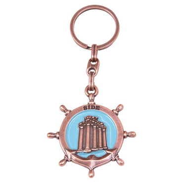 Toptan Side Temalı Metal Kabartma Anahtarlık - 23