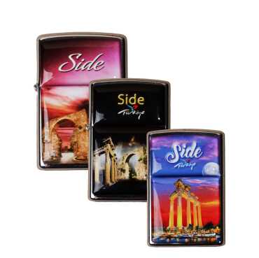 Side Temalı Myros Benzinli Çakmak - 2
