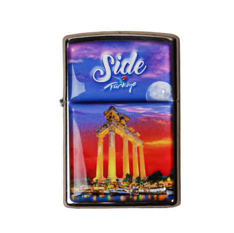 Side Temalı Myros Benzinli Çakmak - 4