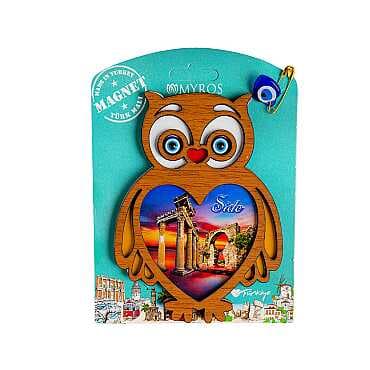 Side Temalı Myros Kartonetli Resim Magnet - 4