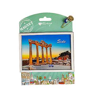 Side Temalı Myros Kartonetli Resim Magnet - 15