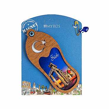 Side Temalı Myros Kartonetli Resim Magnet - 18
