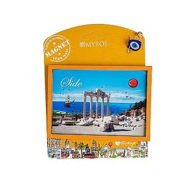 Side Temalı Myros Kartonetli Resim Magnet - 13