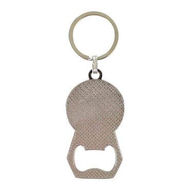 Side Themed Metal Keychain With Opener 35x120 mm - 2
