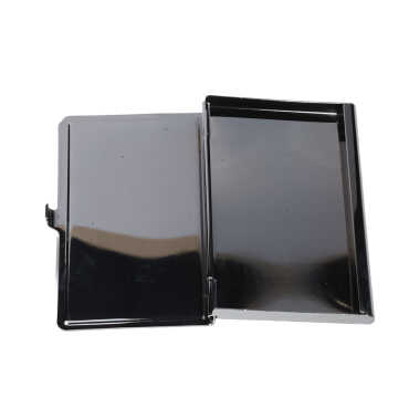 Side Themed Myros Metal Mirrored Rectangular Pill Box 84x45x13 mm - 7