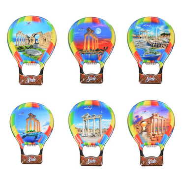 Toptan Side Temalı Myros Balon Açacak Magnet T 102*73 Mm - 3