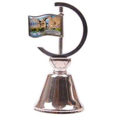 Toptan Side Temalı Myros Metal Bayrak Çan 44x96 mm - 3