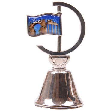 Toptan Side Temalı Myros Metal Bayrak Çan 44x96 mm - 4