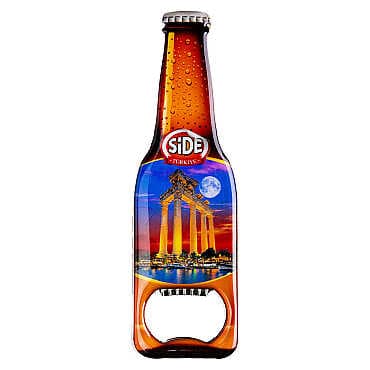 Side Temalı Myros Metal Bira Şişesi Açacak Magnet 130x39 mm - 3