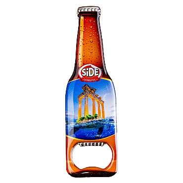 Side Temalı Myros Metal Bira Şişesi Açacak Magnet 130x39 mm - 5