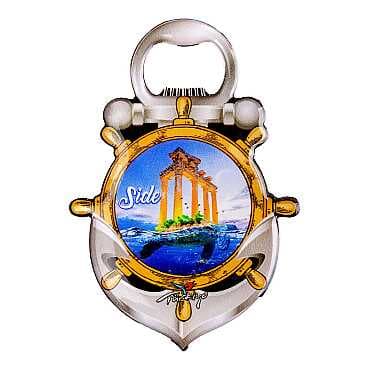 Side Temalı Myros Metal Çapa Açacak Magnet 105x72 mm