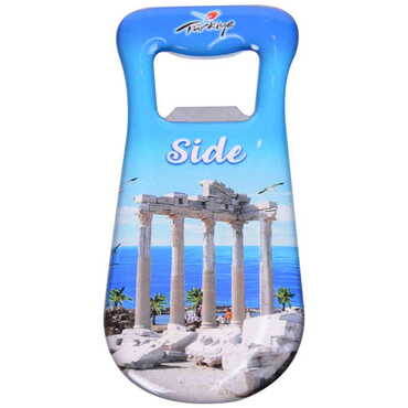 Toptan Side Temalı Myros Metal Damla Açacak Magnet 95x42 mm - 4