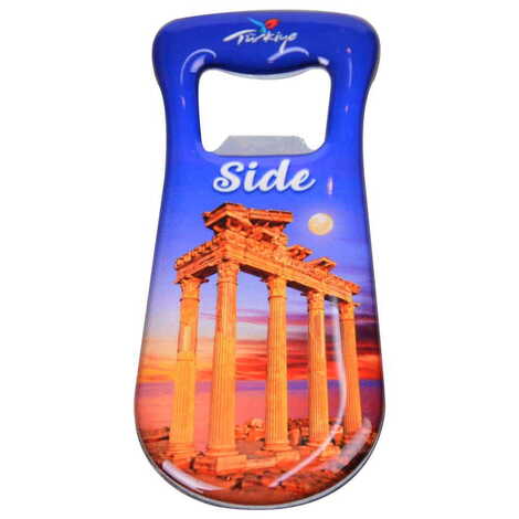 Toptan Side Temalı Myros Metal Damla Açacak Magnet 95x42 mm - 8