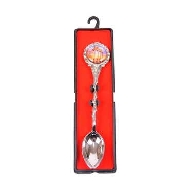 Toptan Side Temalı Myros Metal Kaşik 25*130 Mm