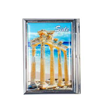 Side Temalı Myros Metal Kalemli Notluk 86x66x8 mm - 4