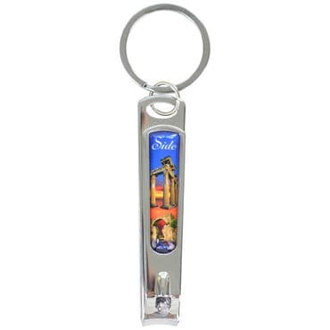 Side Themed Customised Metal Epoxy Nail Clipper 16x80x15 mm - 9