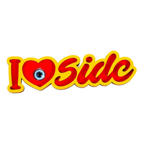 Toptan Side Temalı Myros Yazı Ahşap Magnet - 9