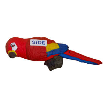 Side Temalı Papağan Fimo Magnet - 4