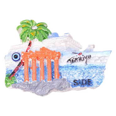 Myros - Side Temalı Polyester Magnet
