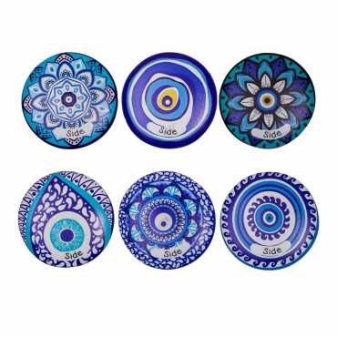 Side Temalı Polyester Taş Magnet - 16