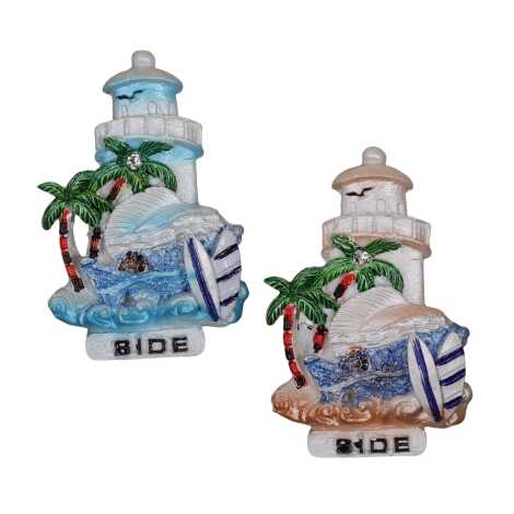 Side Temalı Taşlı ve Sedefli Polyester Magnet - 20