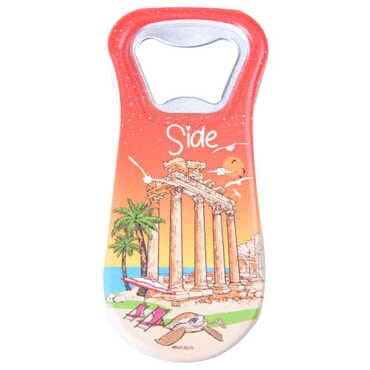 Side Themed Customised Uv Printed Plastic Base Plastic Base Bottle Opener 95x43 mm - 4