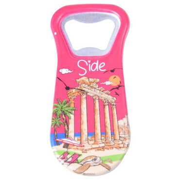 Side Themed Customised Uv Printed Plastic Base Plastic Base Bottle Opener 95x43 mm - 8