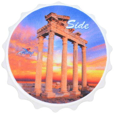 Toptan Side Temalı Uv Baskılı Kapak Açacak Magnet 63x15 mm - Myros