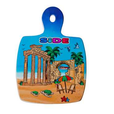 Side Temalı Uv Baskılı Kare Askılı Nihale - Myros